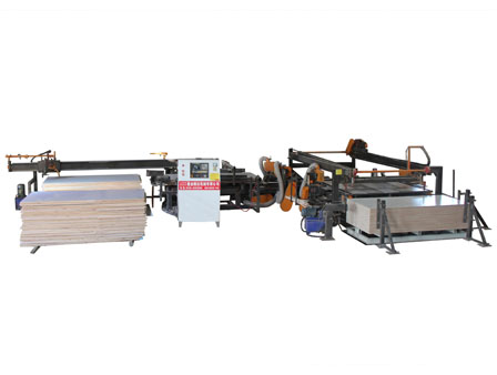 伺服系統 無人操作鋸邊機